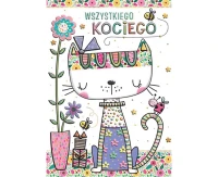 Carnet A5 Cat - Spring, 1 pc.